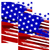 7.5"x10" MERICA USA Decals