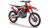 13 FLY RED SHOWN ON CRF 450