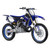 MAYHEM BLUE SHOWN ON YZ 250