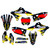 OSB Black Suzuki MX Graphics