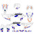 OSB Yamaha MX Graphics White
