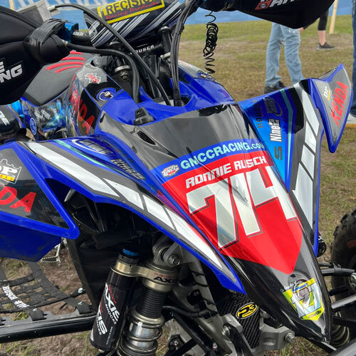 Ronnie Rusch Custom ATV YFZ 450 Graphics