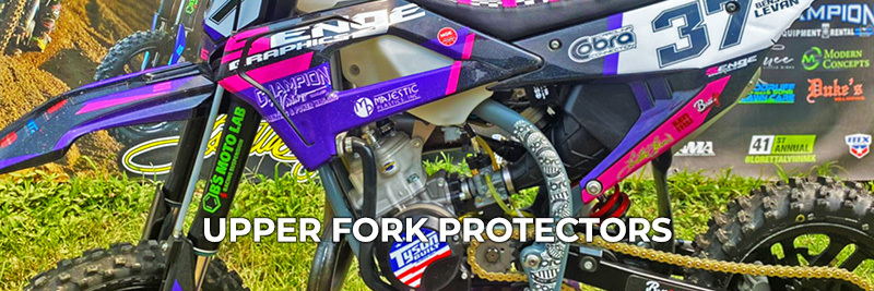 DIRT BIKE UPPER FORK PROTECTOR
