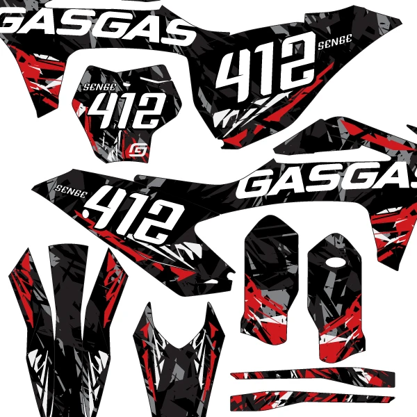 OSB GasGas MX Graphics