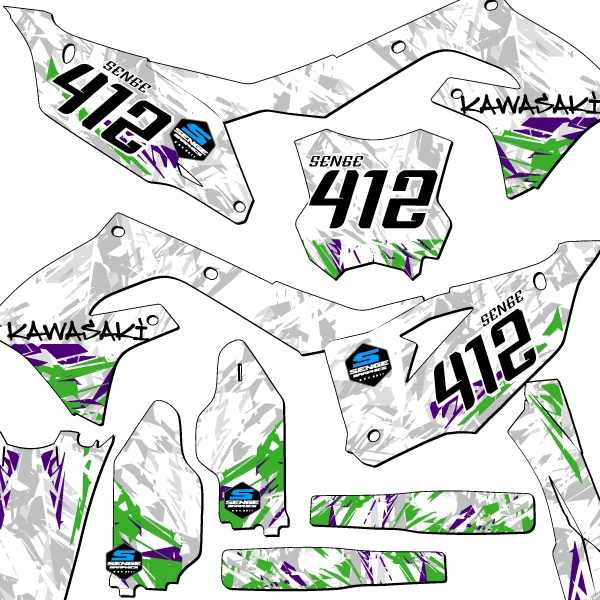 OSB Kawasaki MX Graphics