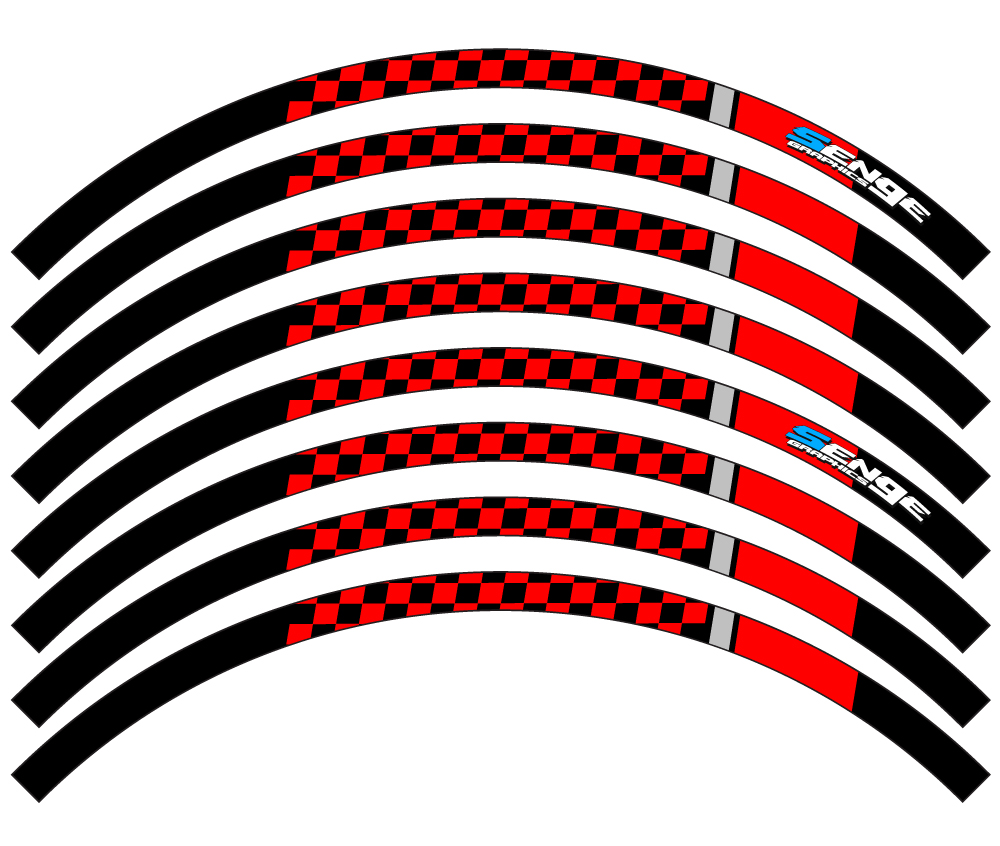 CHECK RIM PROTECTOR DECALS Senge Graphics - Picture 55 of 78