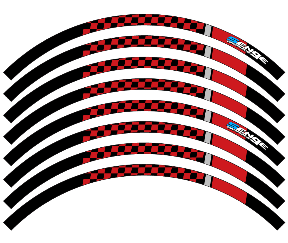 CHECK RIM PROTECTOR DECALS Senge Graphics - Picture 19 of 78