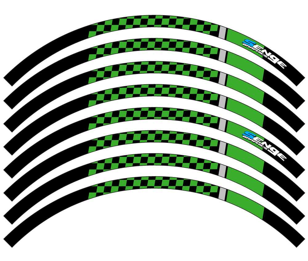 CHECK RIM PROTECTOR DECALS Senge Graphics - Picture 28 of 78