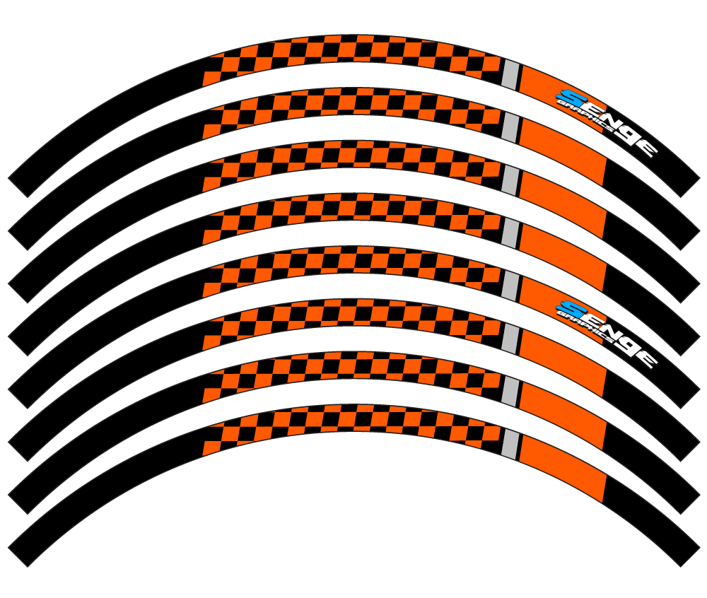 CHECK RIM PROTECTOR DECALS Senge Graphics - Picture 41 of 78