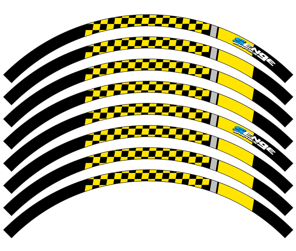 CHECK RIM PROTECTOR DECALS Senge Graphics - Picture 78 of 78