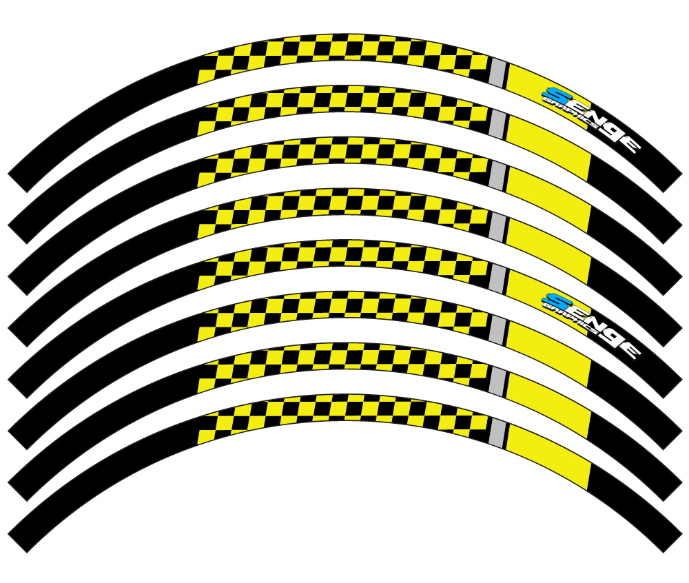 CHECK RIM PROTECTOR DECALS Senge Graphics - Picture 65 of 78