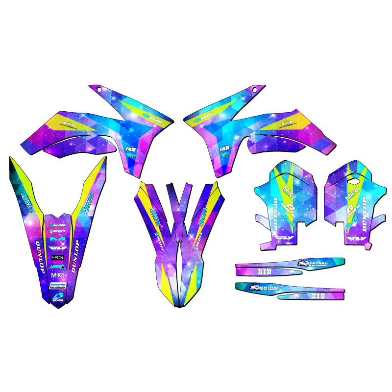 2011-2012 SX SPACE KADET Galaxy Senge Graphics Kit Compatible with KTM - Picture 2 of 10