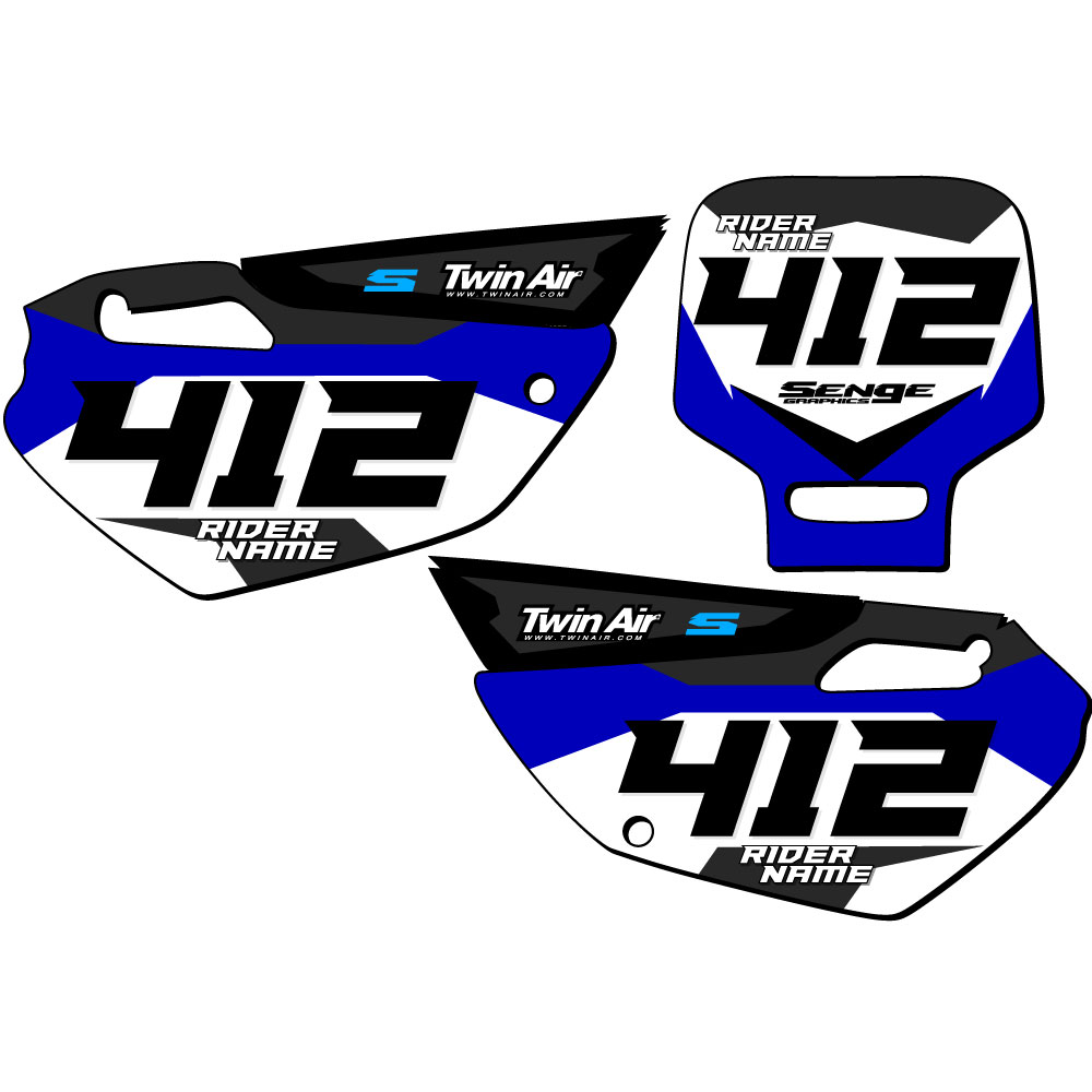 YZ 85 SG63 Personalizado Placas Número MX Senge Kit de Gráficos Compatible con Yamaha - Imagen 2 de 13
