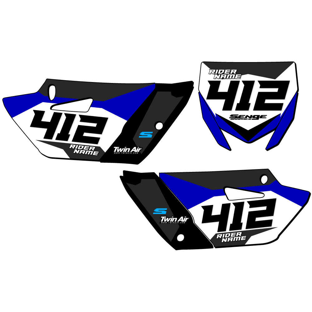 YZ 85 SG63 Personalizado Placas Número MX Senge Kit de Gráficos Compatible con Yamaha - Imagen 5 de 13