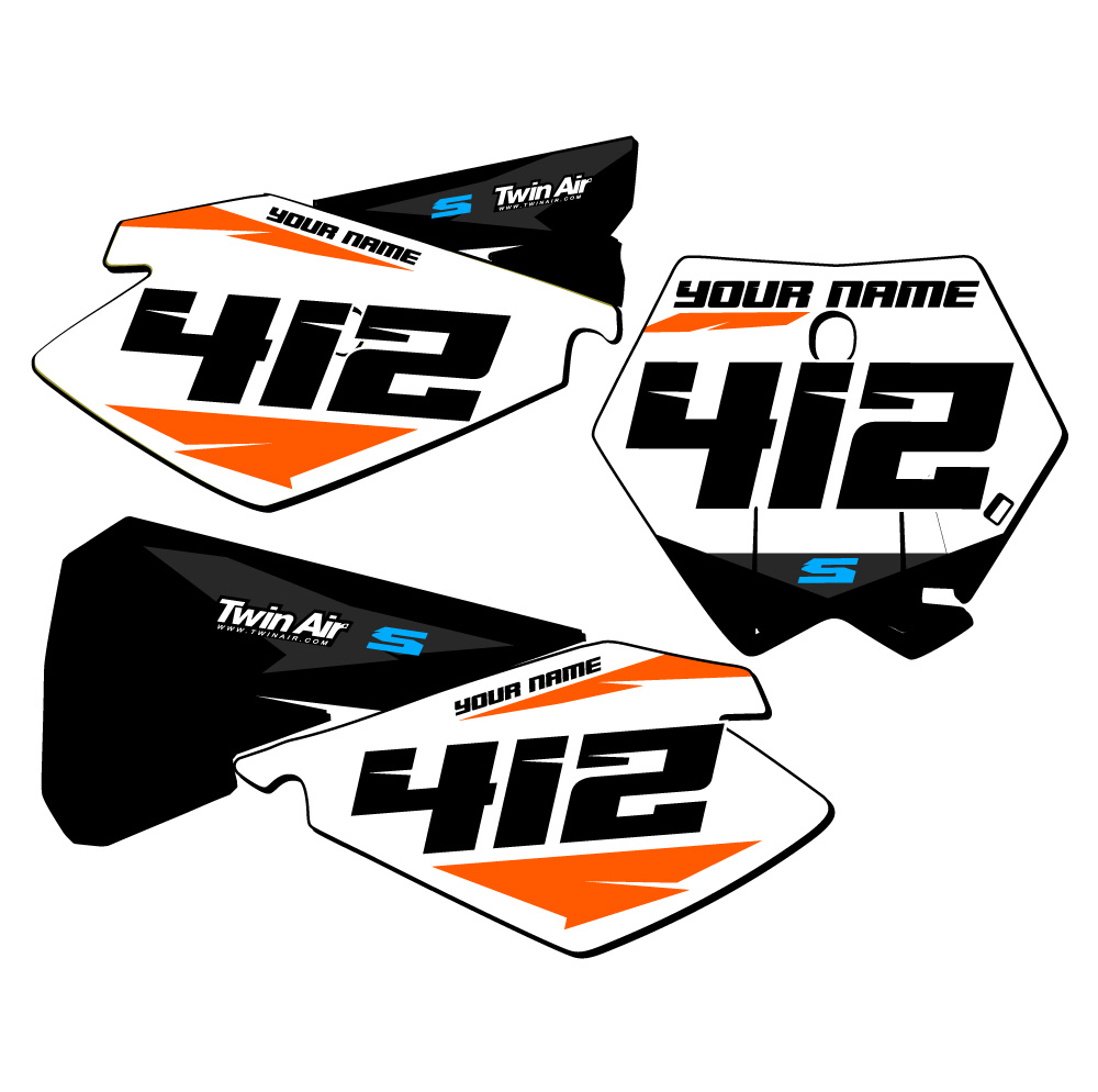 SX 85 SG64 Personalizado Placas Número MX Senge Kit de Gráficos Compatible con KTM - Imagen 5 de 19