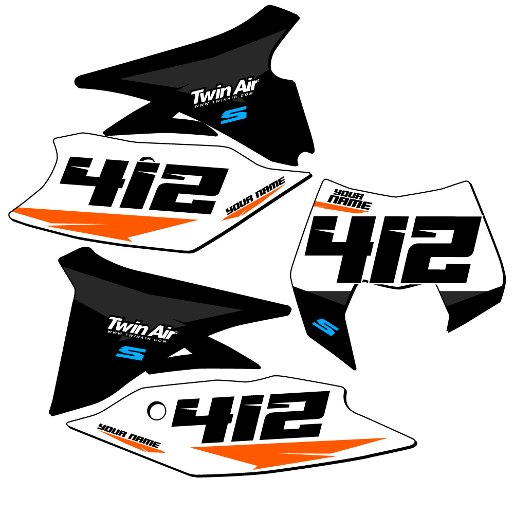 EXC-F SG64 Custom MX Number Plates Senge Graphics Kit Compatible with KTM - Picture 14 of 25
