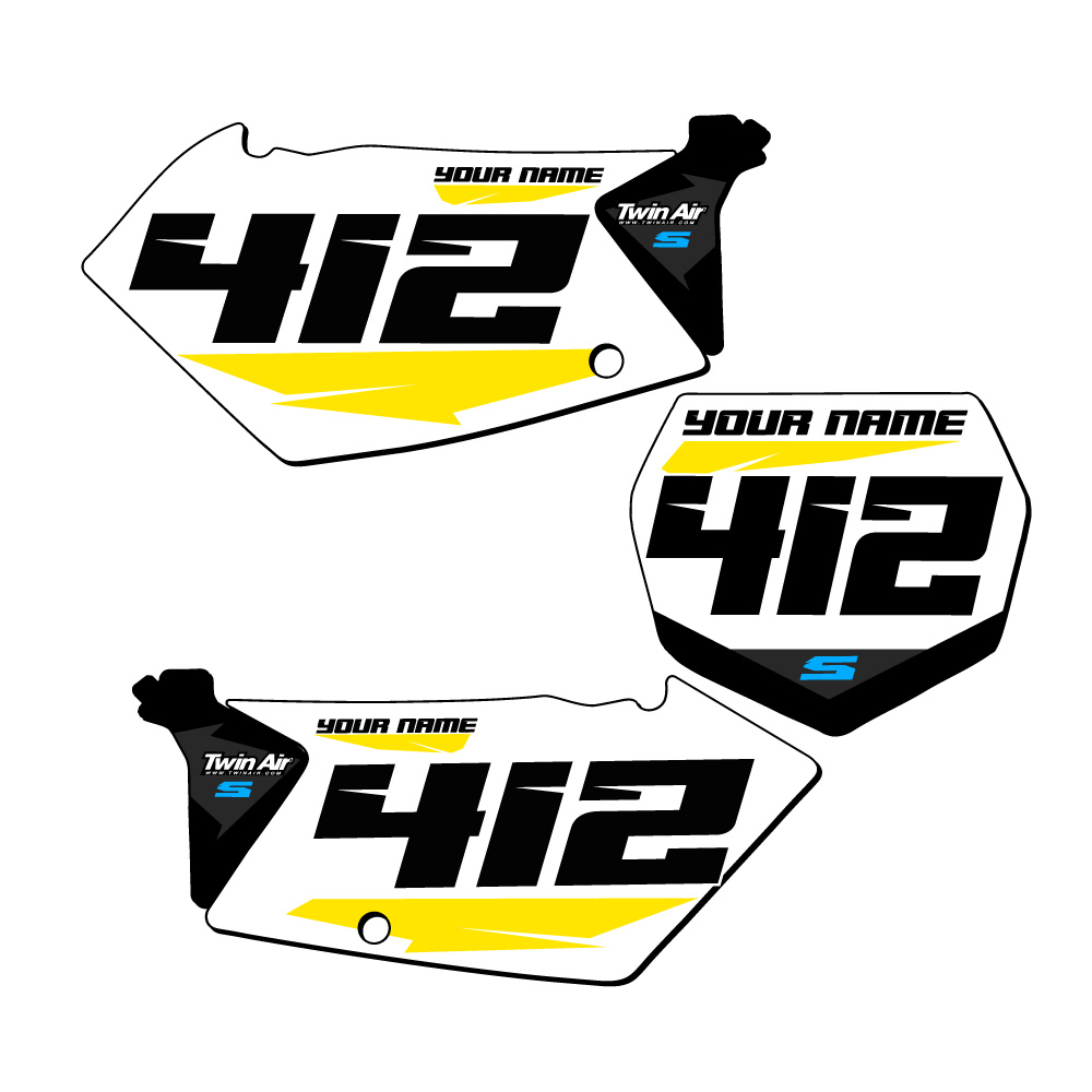 Kit de gráficos Senge RMZ 450 SG64 personalizado con Suzuki - Imagen 2 de 13