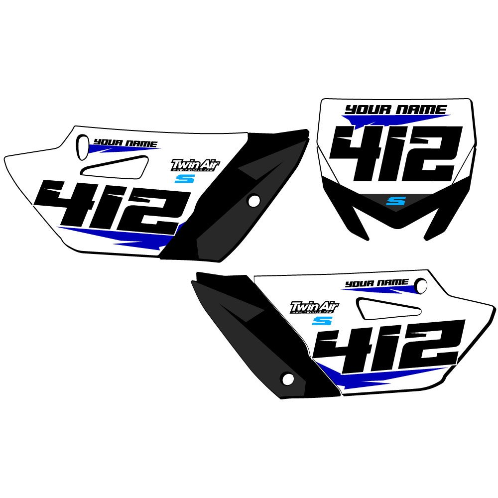 Kit de Gráficos Senge YZ 85 SG64 Personalizado Placas Número MX Compatible con Yamaha - Imagen 8 de 13