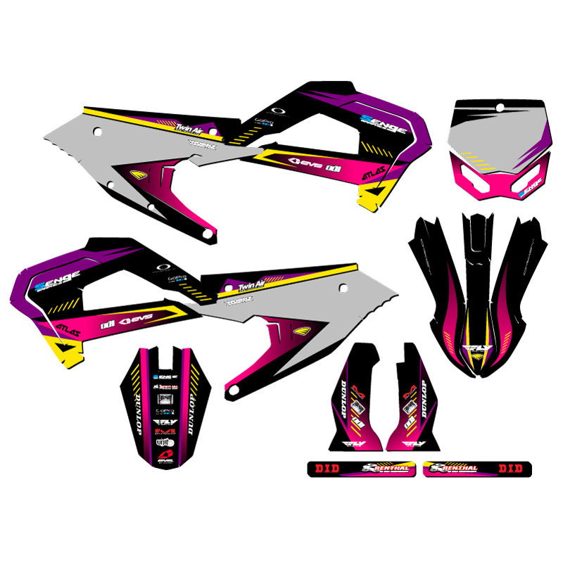 21-23 SRX CX 50 SURGE Purple Senge Graphics Kit Compatible with Cobra - Picture 5 of 10