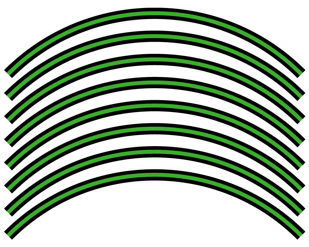 PIN STRIPE RIM PROTECTOR DECALS Senge Graphics - Picture 28 of 122