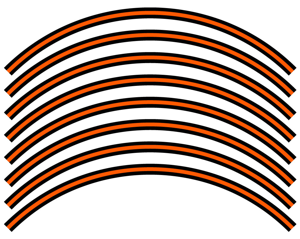 PIN STRIPE RIM PROTECTOR DECALS Senge Graphics - Picture 43 of 122