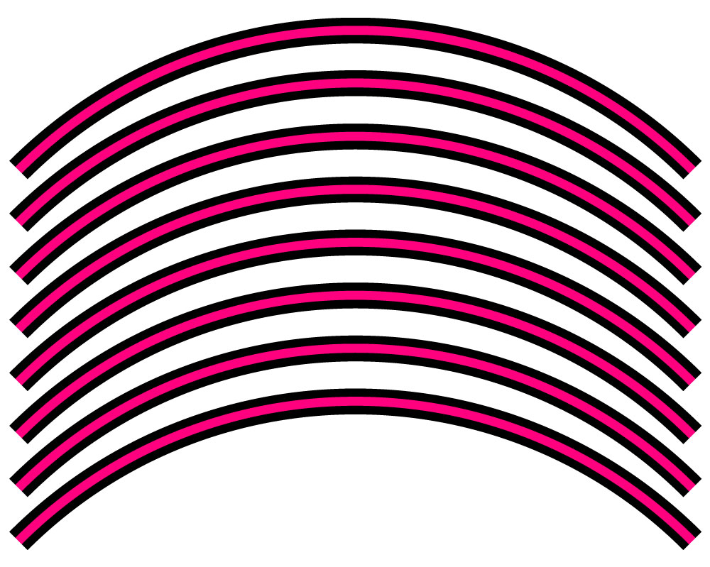 PIN STRIPE RIM PROTECTOR DECALS Senge Graphics - Picture 55 of 122