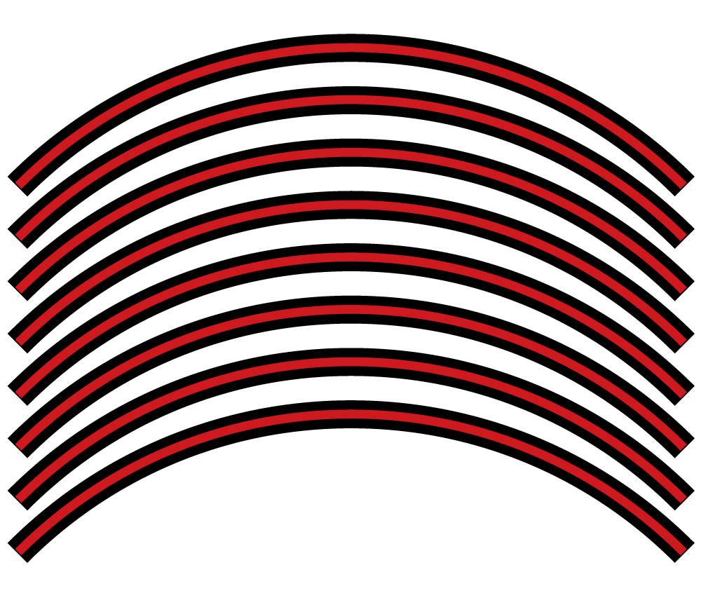PIN STRIPE RIM PROTECTOR DECALS Senge Graphics - Picture 22 of 122