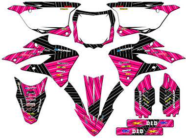 Kawasaki KX 85 Dirt Bike Graphics Kit - RACE SERIES | SENGE