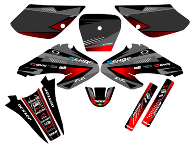 超爆安 Graphics decal kit Honda 2001-2004 XR Compatible XR with