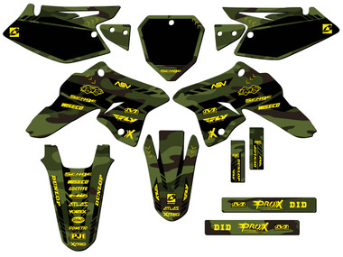 en125 Suzuki 即決特典あり Suzuki DRZ 125 Dirt Bike Graphics Kit - APACHE | SENGE GRAPHICS INC
