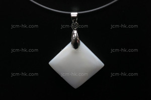 28x28mm Mother of Pearl Designer Designer Bead Pendant [z5172]