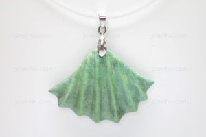 45x35mm Buffalo Bone Designer Bead Pendant, Natural Dyed [z5242]