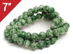6mm Tree Agate Round Loose Beads About 7" natural [i6a23]