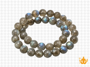 8mm Labradorite Round Beads 15.5" natural [8r40]