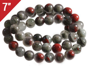 6mm Africa Blood Agate Round Loose Beads About 7" natural [i6r71]
