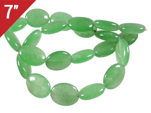 13x18mm Aventurine Oval Loose Beads 7" [is7b2-13]