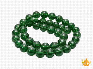 8mm Malachite Jade Round Beads 15.5" dyed [8b77]
