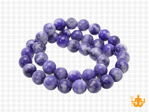 8mm Dark Sodalite Round Beads 15.5" natural [8r25]