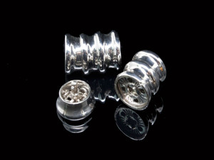 925 Sterling Silver 15x20mm 6-12 Row Clasp [y706a]