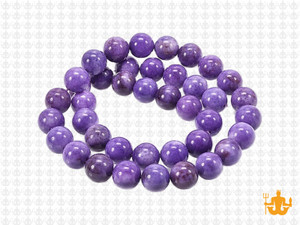 8mm Blue Sesame Agate Round Beads 15.5" dyed [8g4b]
