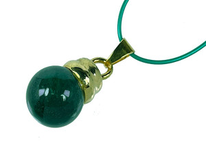 18x30mm Aventurine Ball Pendant [y647-b15]