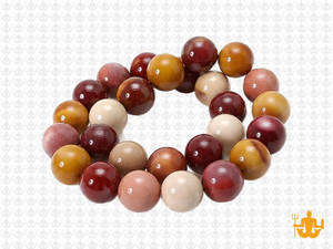 10mm Mookaite Round Beads 15.5" natural [10r35]