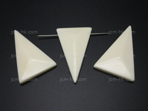 23x40mm Buffalo Bone Part fully Drill 1pc. [z8488]