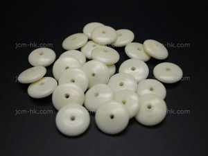 10x4mm Buffalo Bone Disc Beads 30pcs [z2021]