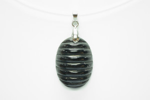 20x28mm Buffalo Horn Carved Designer Bead Pendant [z5385]
