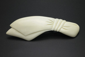 84x26mm Buffalo Bone Beads Hair Clip [z5312]