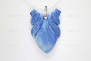 38x62mm Buffalo Bone Carved Designer Bead Pendant, Natural Dyed [z7258]