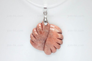 30x32mm Buffalo Bone Designer Bead Pendant, Natural Dyed [z7339]