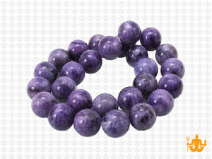 10mm Charoite Round Beads 15.5" dyed quartz [10r78]