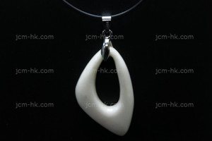25x45mm Buffalo Bone Designer Designer Bead Pendant [z7432]